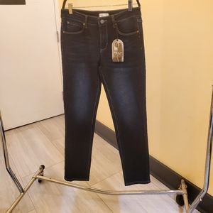 Kendall & Kylie Mid-Rise Crop Jeans